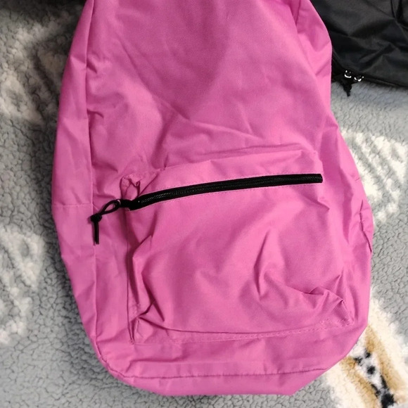Bundle of 3 classic backpacks new w tags pink, purple and black - Picture 5 of 10
